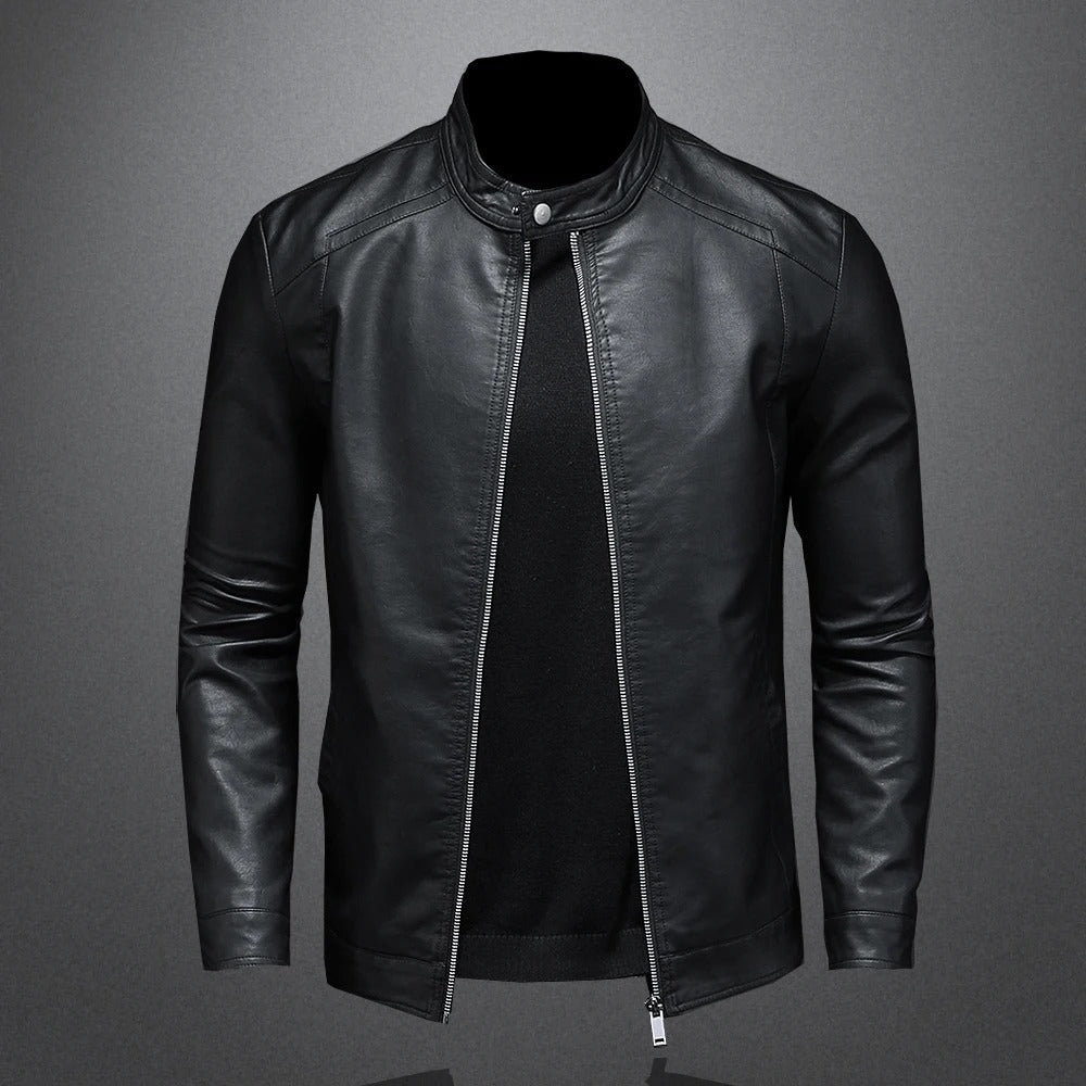 Severin® | Klassische Lederjacke