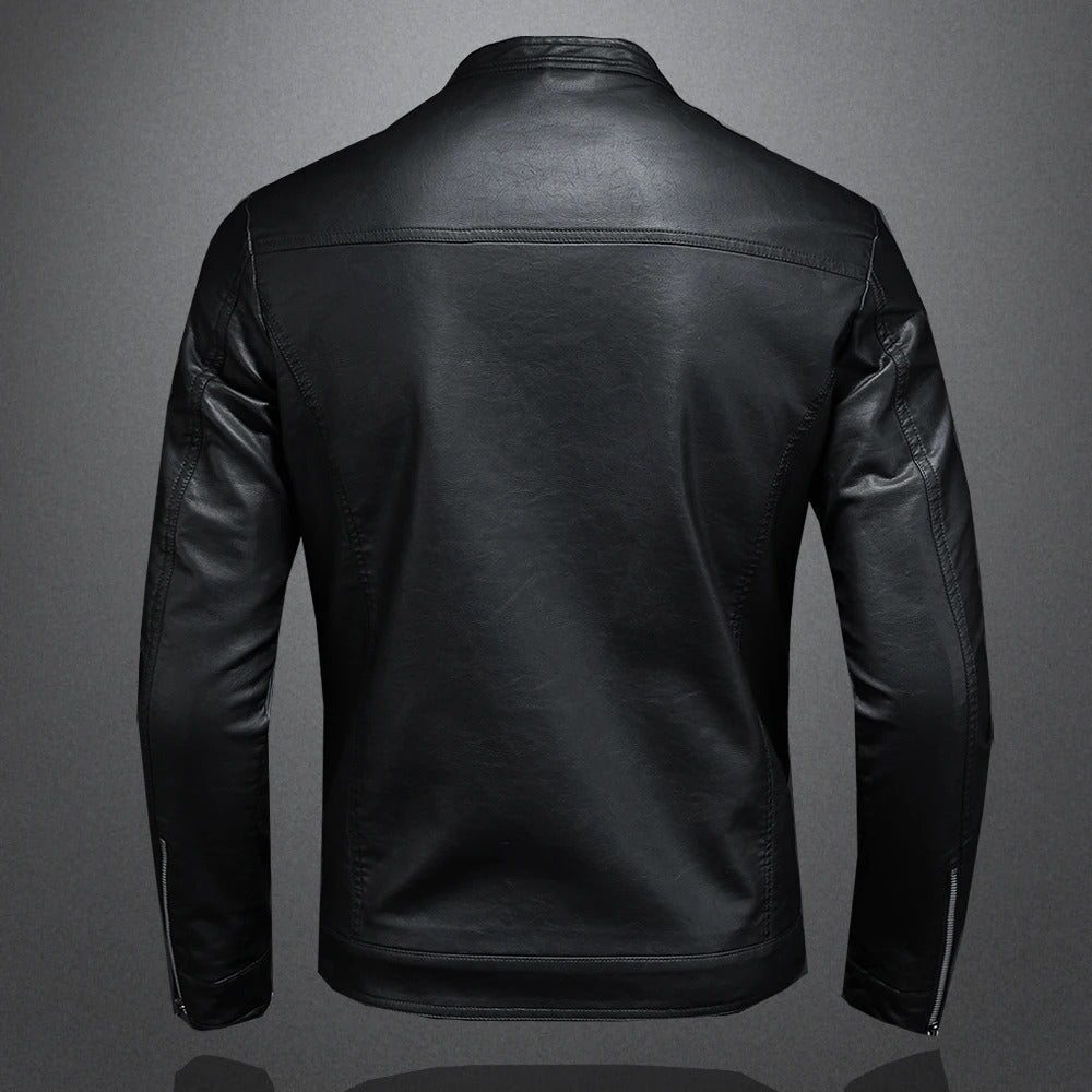 Severin® | Klassische Lederjacke