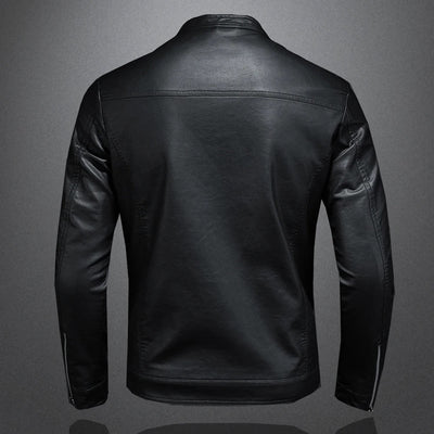 Severin® | Klassische Lederjacke