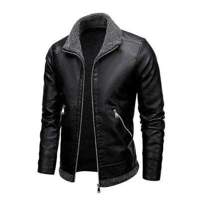 Marc® | Elegante Lederjacke aus Fleece