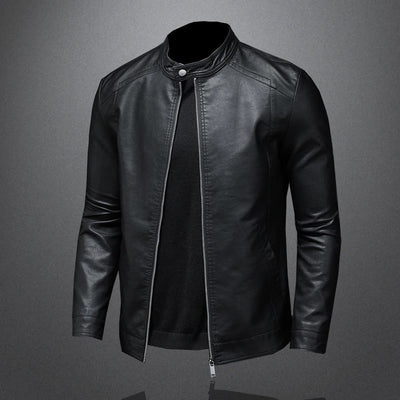 Severin® | Klassische Lederjacke