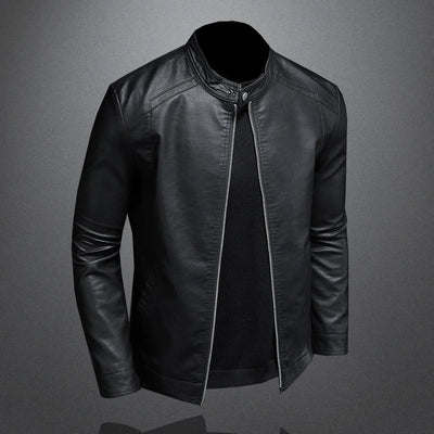Severin® | Klassische Lederjacke