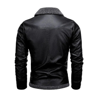 Marc® | Elegante Lederjacke aus Fleece