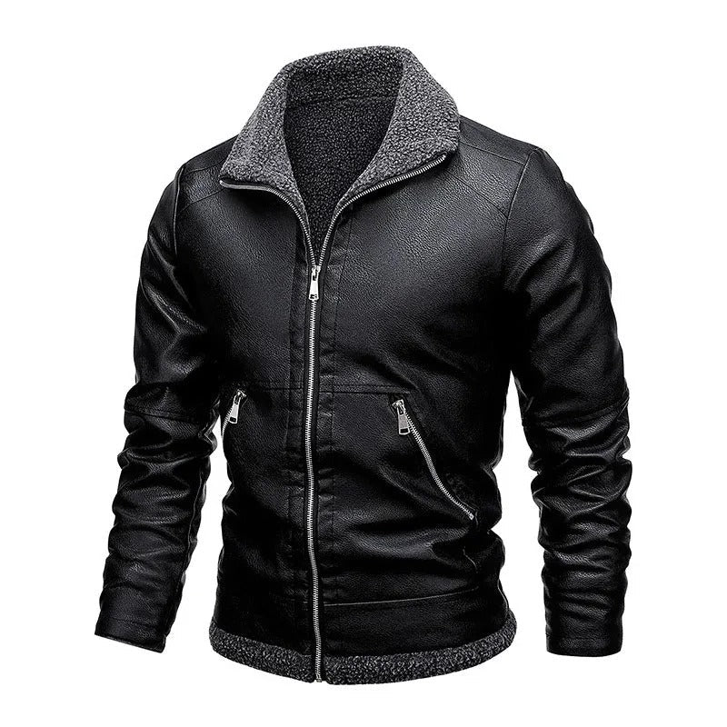 Marc® | Elegante Lederjacke aus Fleece