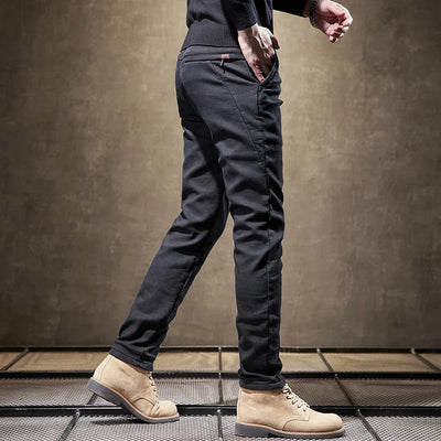 Wetherby | Herren Cord-Hose Slim Fit mit Fleece-Futter für warme Casual-Styles
