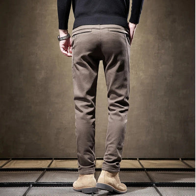 Wetherby | Herren Cord-Hose Slim Fit mit Fleece-Futter für warme Casual-Styles