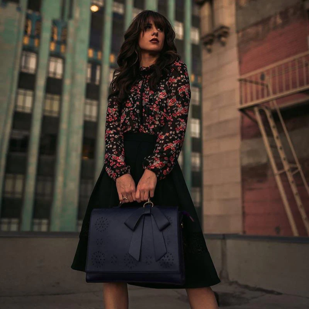 Elegante Schleifen-Tasche