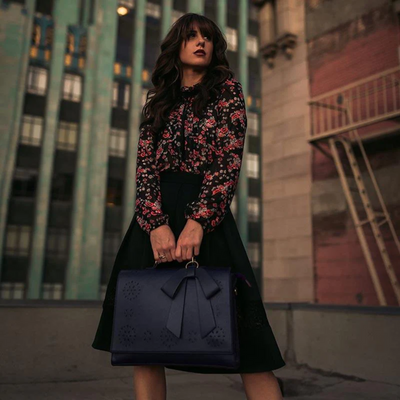 Elegante Schleifen-Tasche