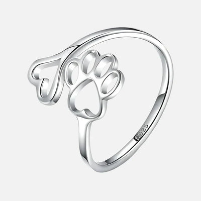 Calder™ | Verstellbarer Pfoten-Herz-Ring