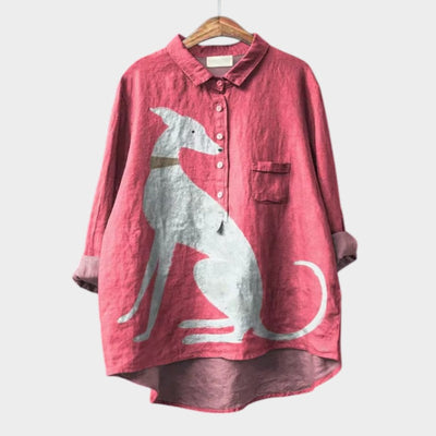 Savanna | Hundeprint-Bluse
