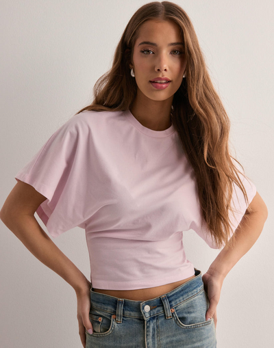 Damen Oversize T-Shirt mit weiten Ärmeln