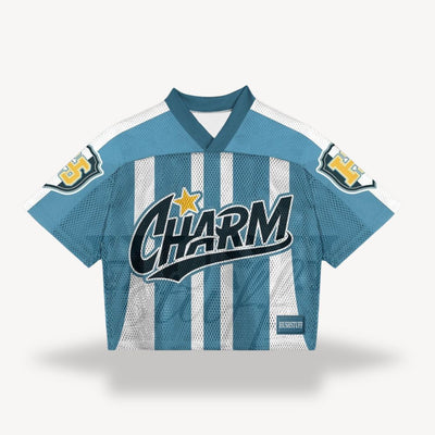 Sahari – Retro-Fußballshirt mit Vintage-Print