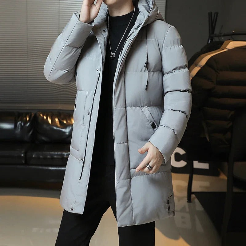 Isidor® | Elegante lange Winterjacke
