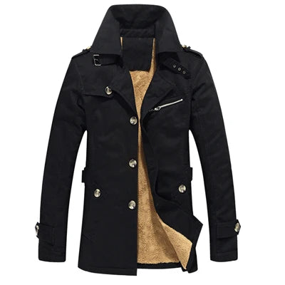 Adalbert® | Eleganter gepolsterter Trenchcoat