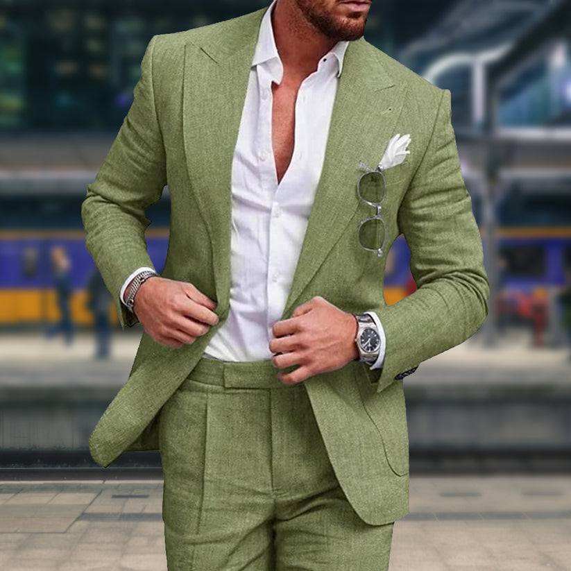 Hilmar - Eleganter Schmale Passform Anzug