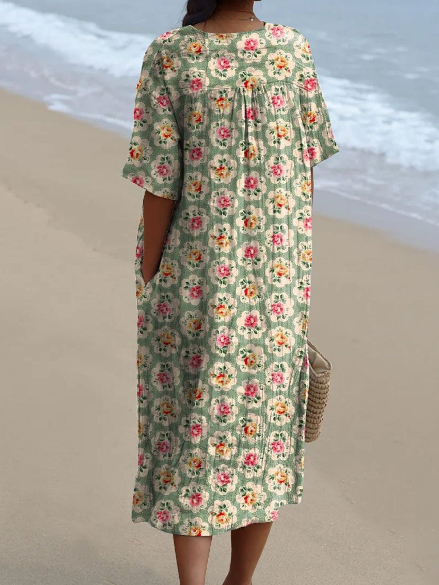 Femke | Vintage Blumen Kleid - Limitierte Auflage