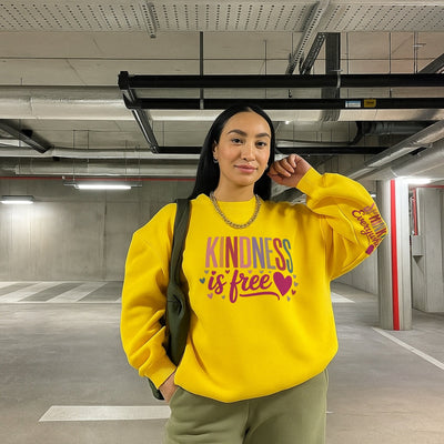 Liva™ | Freundlichkeit Ist Kostenlos Pullover