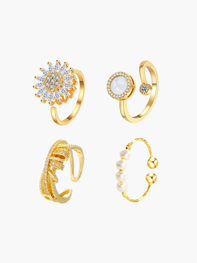 Eliz Angst-Spinner-Ring-Set